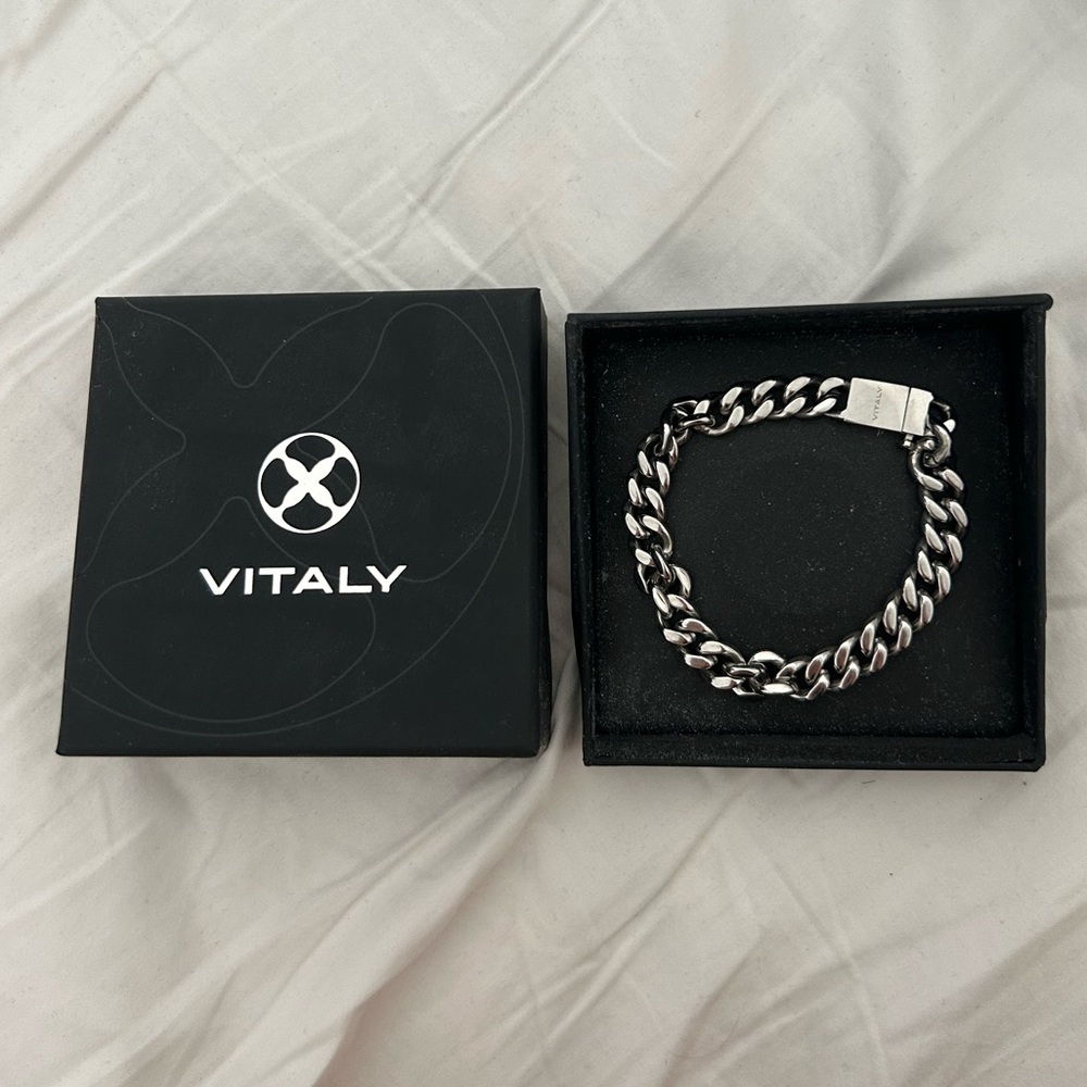 Vitality Men’s Silver Bracelet